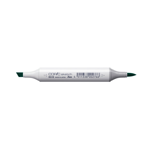 Copic - Sketch Marker - Teal Blue - BG18 – ScrapbookPal