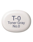 Copic - Sketch Marker - Toner Gray No. 0 - T0-ScrapbookPal