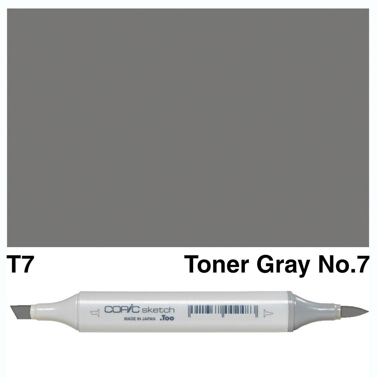 Copic - Sketch Marker - Toner Gray No. 7 - T7-ScrapbookPal