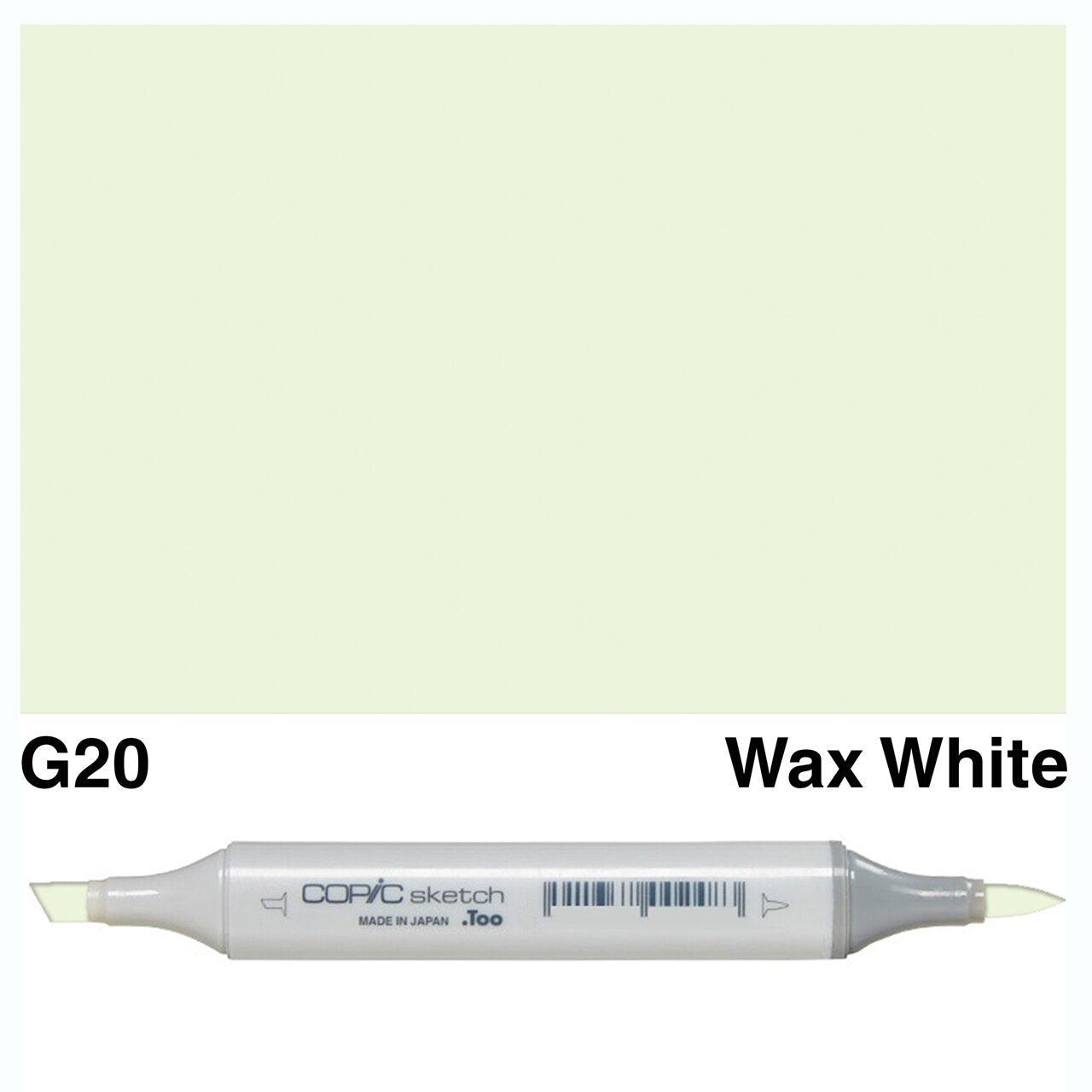 Copic - Sketch Marker - Wax White - G20-ScrapbookPal