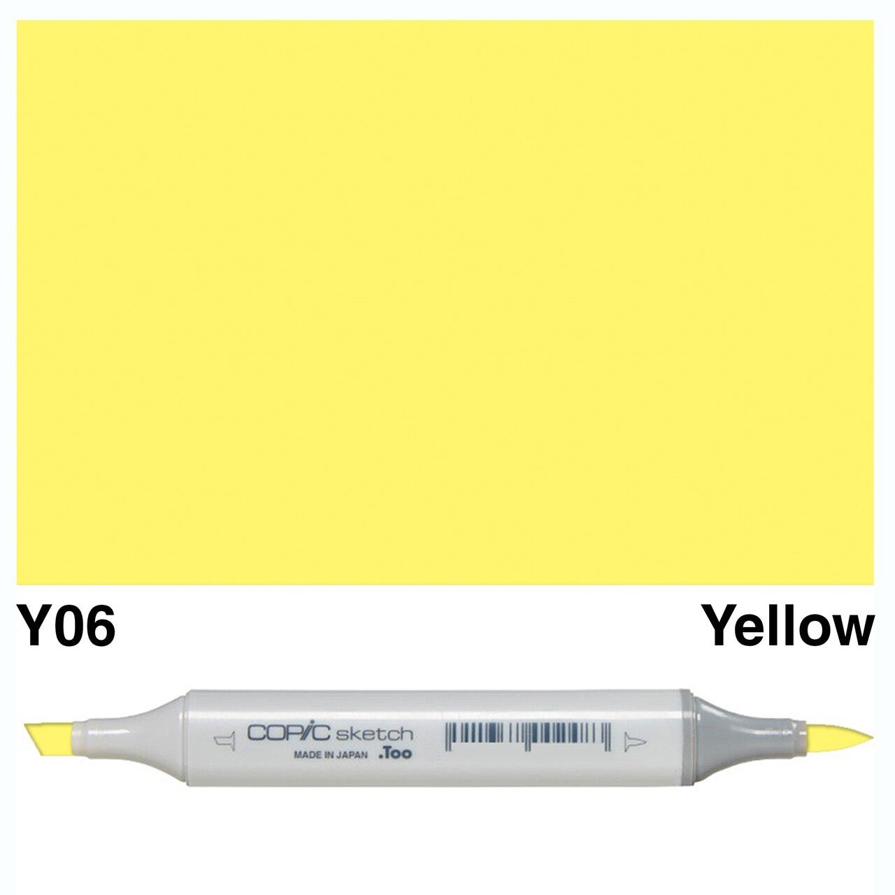 Copic - Sketch Marker - Yellow - Y06-ScrapbookPal