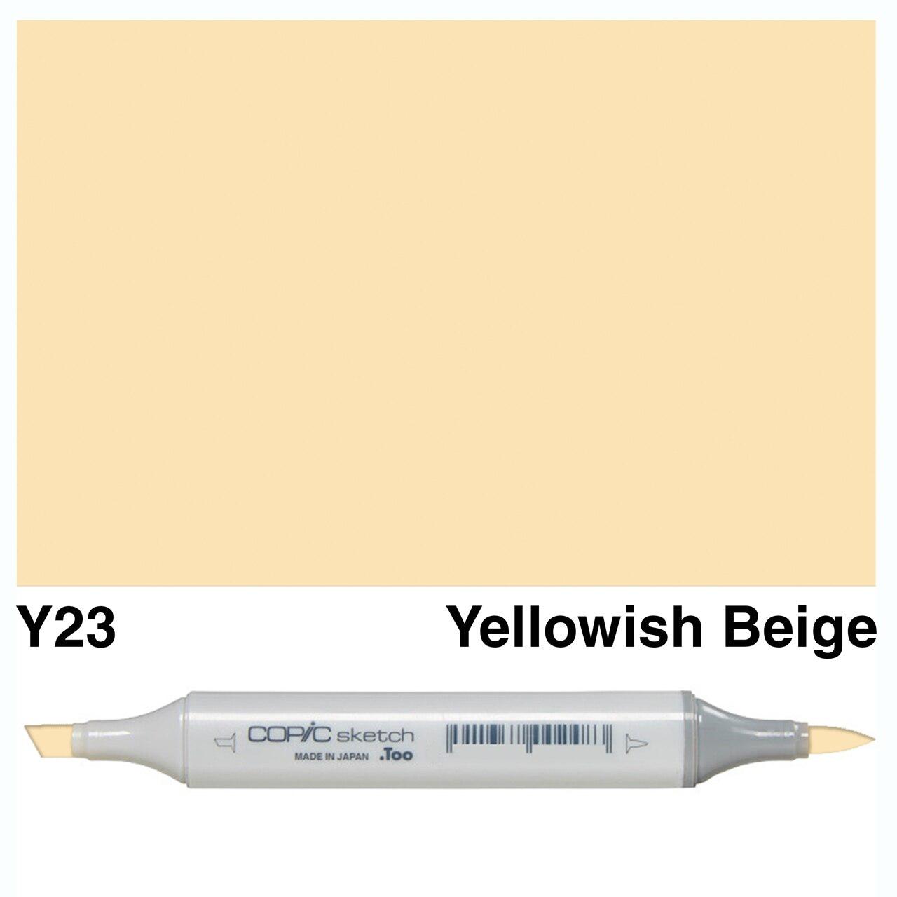 Copic - Sketch Marker - Yellowish Beige - Y23-ScrapbookPal