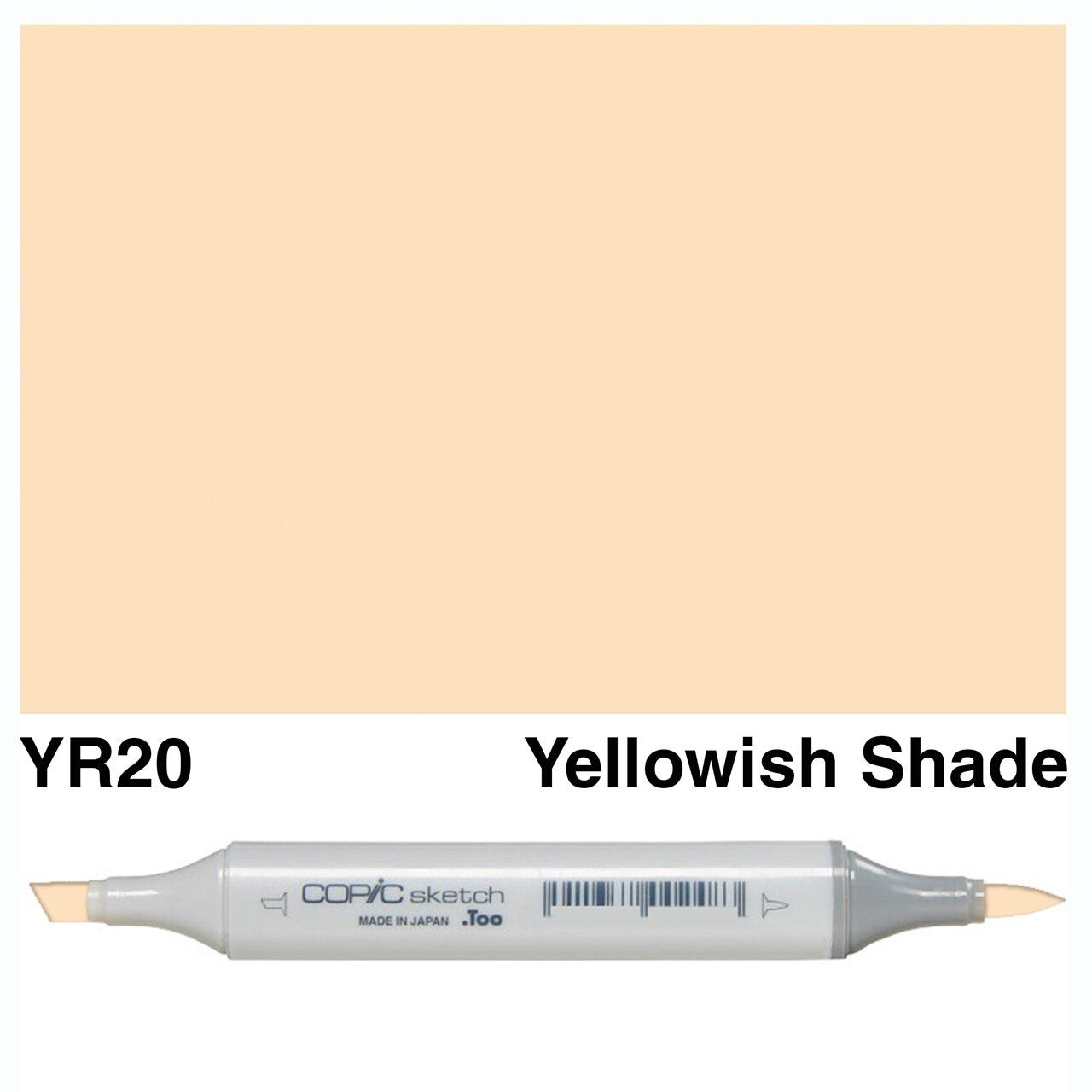 Copic - Sketch Marker - Yellowish Shade - YR20-ScrapbookPal