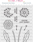 Pretty Pink Posh - Clear Stamps - Dandelions