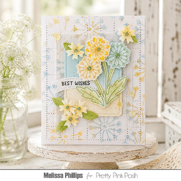 Pretty Pink Posh - Dies - Dandelions