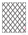 Dress My Craft - Embossing Folder - Lattice-ScrapbookPal