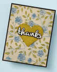 Spellbinders - From the Garden Collection - 3D Embossing Folder - Flowers & Foliage