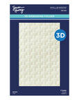 Spellbinders - Spring Sampler - 3D Embossing Folder - Woven
