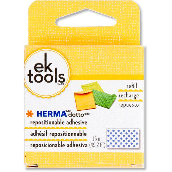 EK Tools - Herma Dotto Repositionable Adhesive - Refill, 3 pack-ScrapbookPal