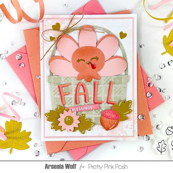 Pretty Pink Posh - Dies - Fall Bucket Additions