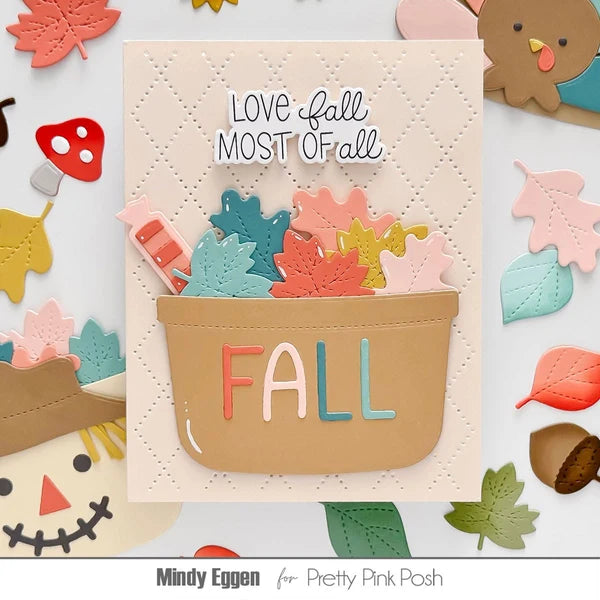 Pretty Pink Posh - Dies - Happy Fall