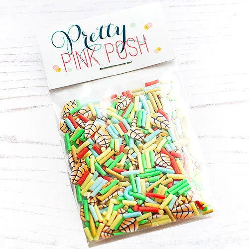 Pretty Pink Posh - Clay Confetti - Fall Fling
