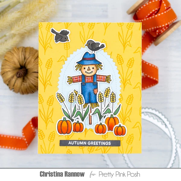 Pretty Pink Posh - Dies - Fall Scarecrows