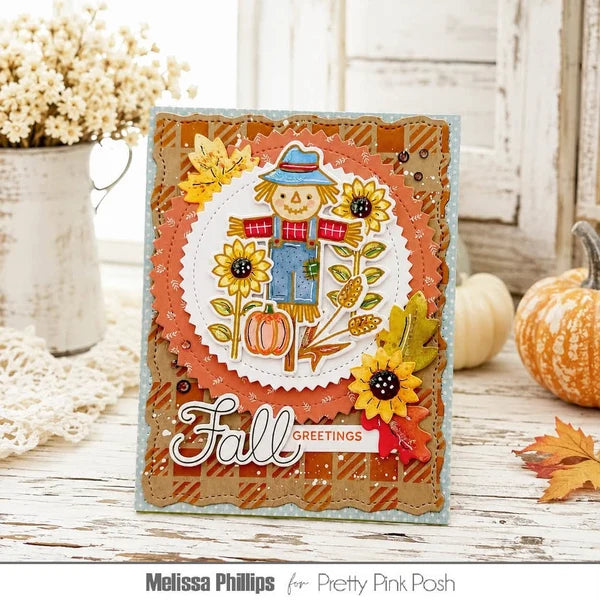 Pretty Pink Posh - Dies - Fall Scarecrows