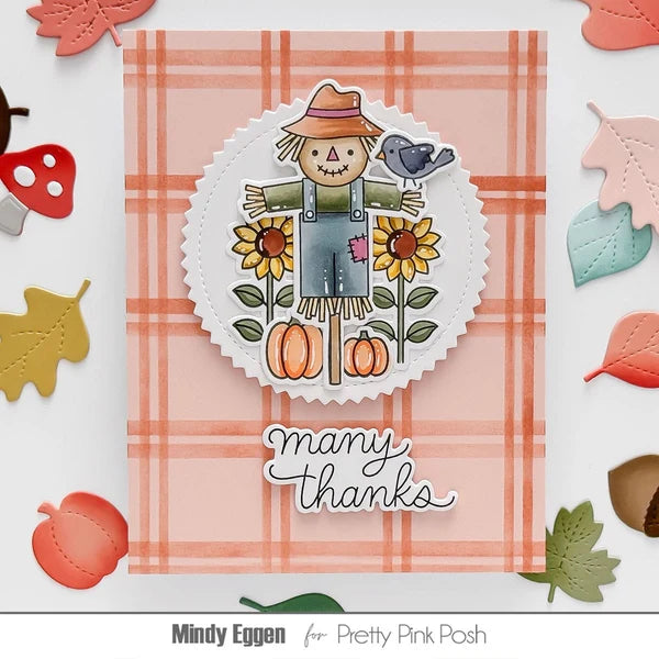 Pretty Pink Posh - Dies - Fall Scarecrows