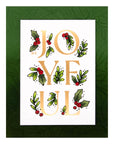 Spellbinders - De-Light-Ful Christmas Collection - Glimmer Hot Foil Plate - Joyful