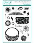 Gina K. Designs - Clear Stamps - Beautiful Baskets 2-ScrapbookPal