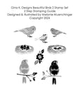 Gina K. Designs - Clear Stamps - Beautiful Birds 2-ScrapbookPal