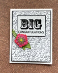 Gina K. Designs - Clear Stamps - Big Congrats-ScrapbookPal