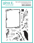 Gina K. Designs - Clear Stamps - Birds and Branches-ScrapbookPal