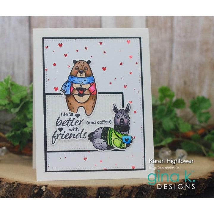 Gina K. Designs - Clear Stamps - Coffee Critters-ScrapbookPal
