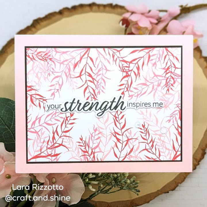 Gina K. Designs - Clear Stamps &amp; Dies - Your Strength-ScrapbookPal