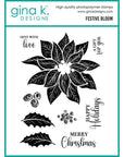 Gina K. Designs - Clear Stamps - Festive Bloom-ScrapbookPal