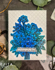 Gina K. Designs - Clear Stamps - Forget-Me-Nots-ScrapbookPal