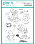 Gina K. Designs - Clear Stamps - Furry Flurries-ScrapbookPal
