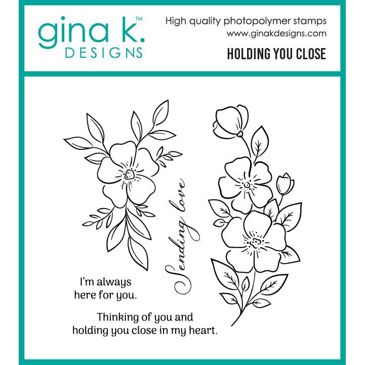 Gina K. Designs - Clear Stamps - Holding You Close-ScrapbookPal