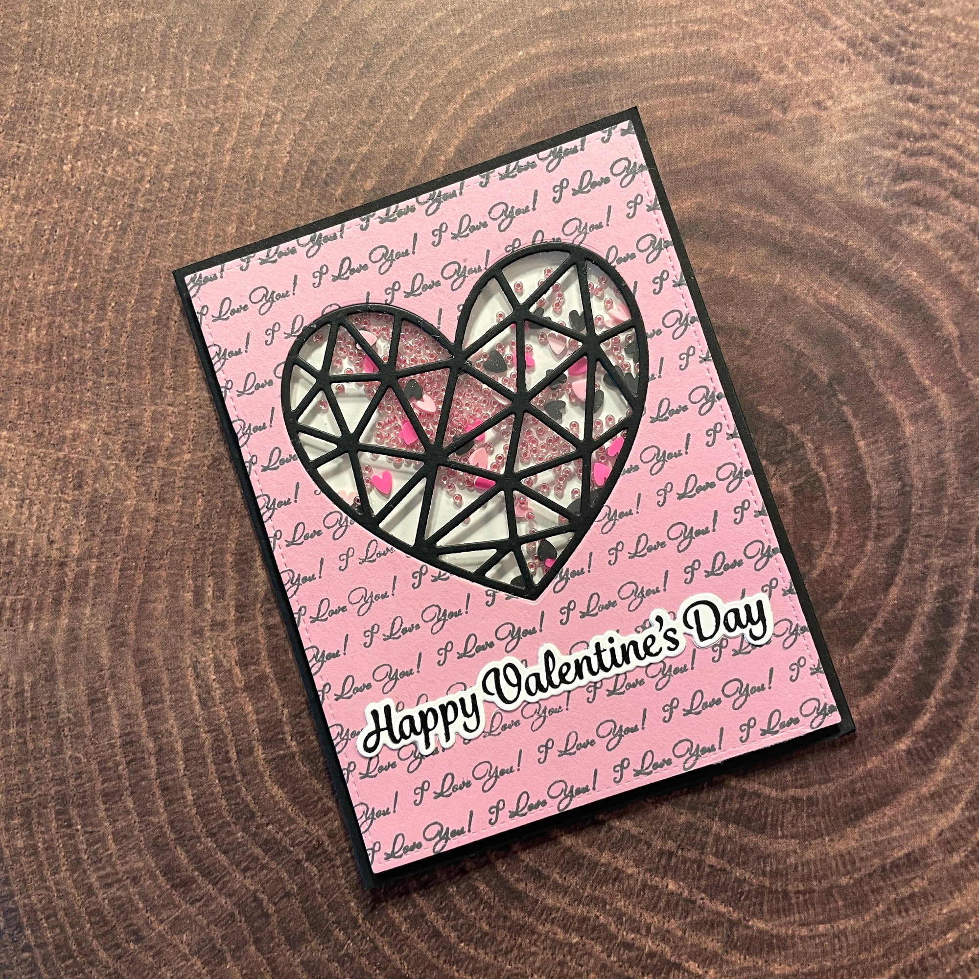 Gina K. Designs - Clear Stamps - I Love You Background-ScrapbookPal