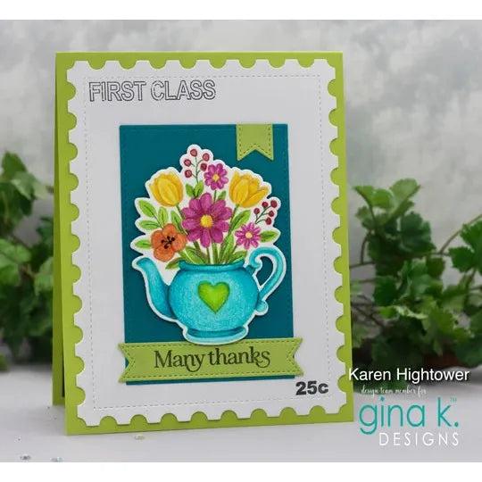 Gina K. Designs - Clear Stamps - Joy Will Blossom-ScrapbookPal