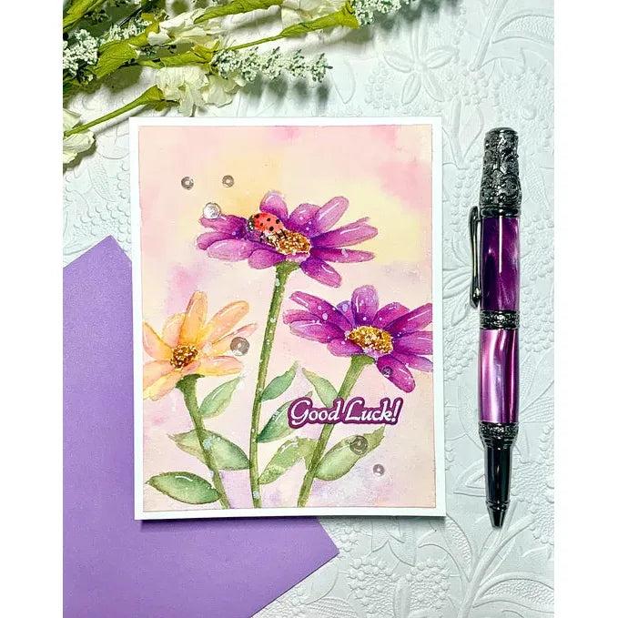 Gina K. Designs - Clear Stamps - Lovely Ladybugs-ScrapbookPal