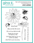 Gina K. Designs - Clear Stamps - Lovely Ladybugs-ScrapbookPal