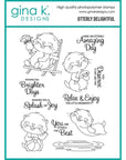 Gina K. Designs - Clear Stamps - Otterly Delightful-ScrapbookPal