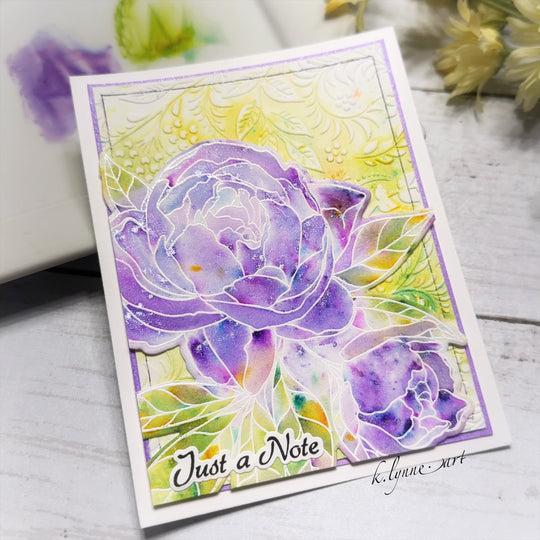 Gina K. Designs - Clear Stamps - Peaceful Peonies-ScrapbookPal