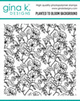 Gina K. Designs - Clear Stamps - Planted to Bloom Background-ScrapbookPal