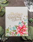 Gina K. Designs - Clear Stamps - Pristine Poinsettia-ScrapbookPal
