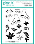 Gina K. Designs - Clear Stamps - Season of Joy-ScrapbookPal