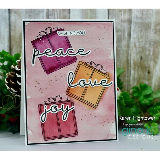 Gina K. Designs - Clear Stamps - Seasonal Sketches-ScrapbookPal