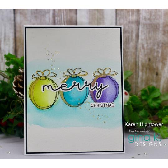 Gina K. Designs - Clear Stamps - Seasonal Sketches-ScrapbookPal