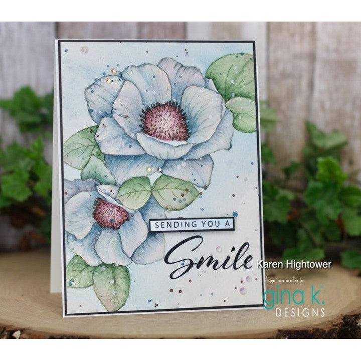 Gina K. Designs - Clear Stamps - Sending You a Smile-ScrapbookPal