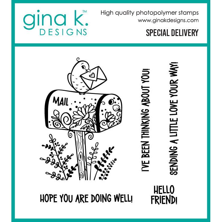 Gina K. Designs - Clear Stamps - Special Delivery-ScrapbookPal