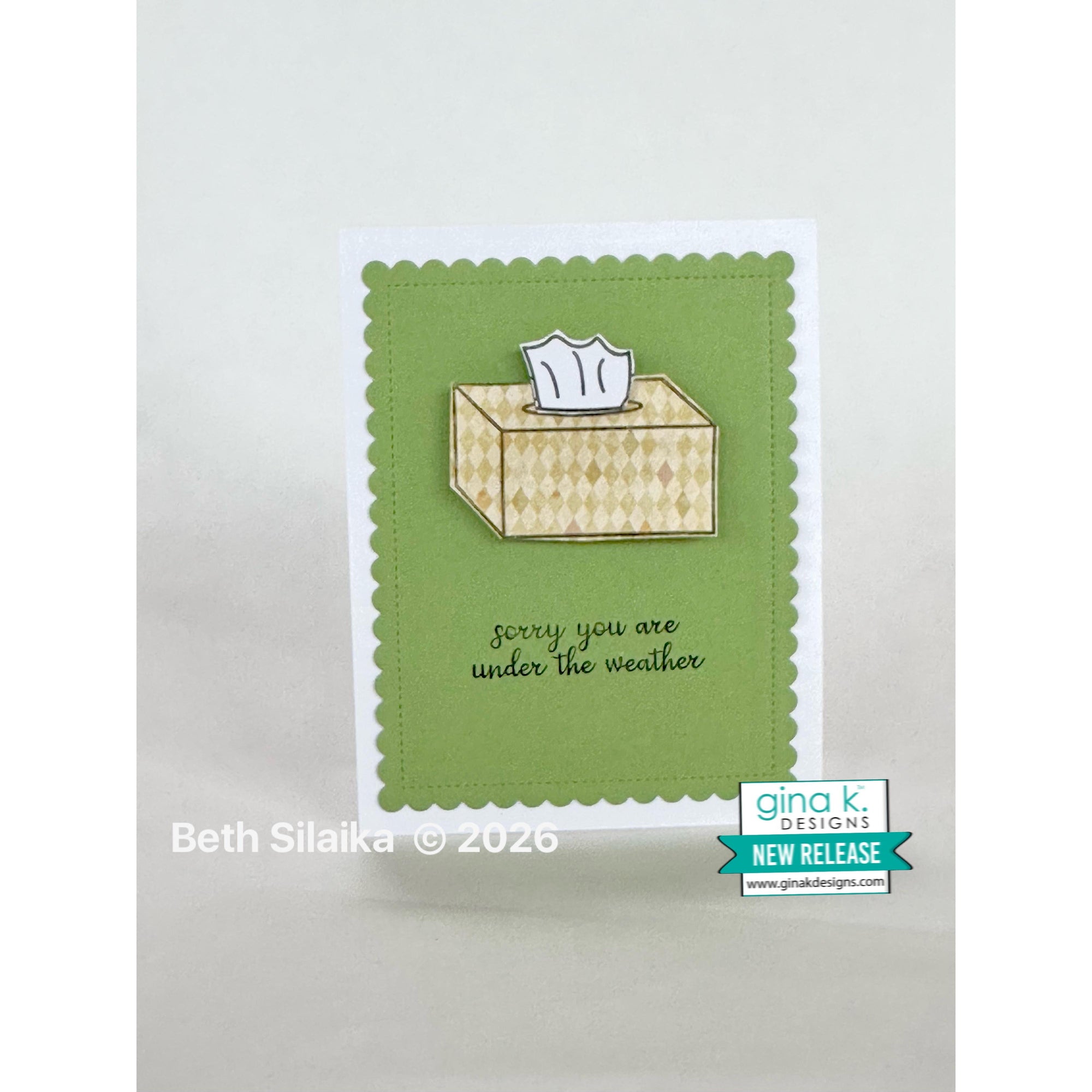 Gina K. Designs - Clear Stamps - Speedy Recovery-ScrapbookPal