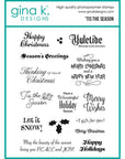 Gina K. Designs - Clear Stamps - 'Tis the Season-ScrapbookPal