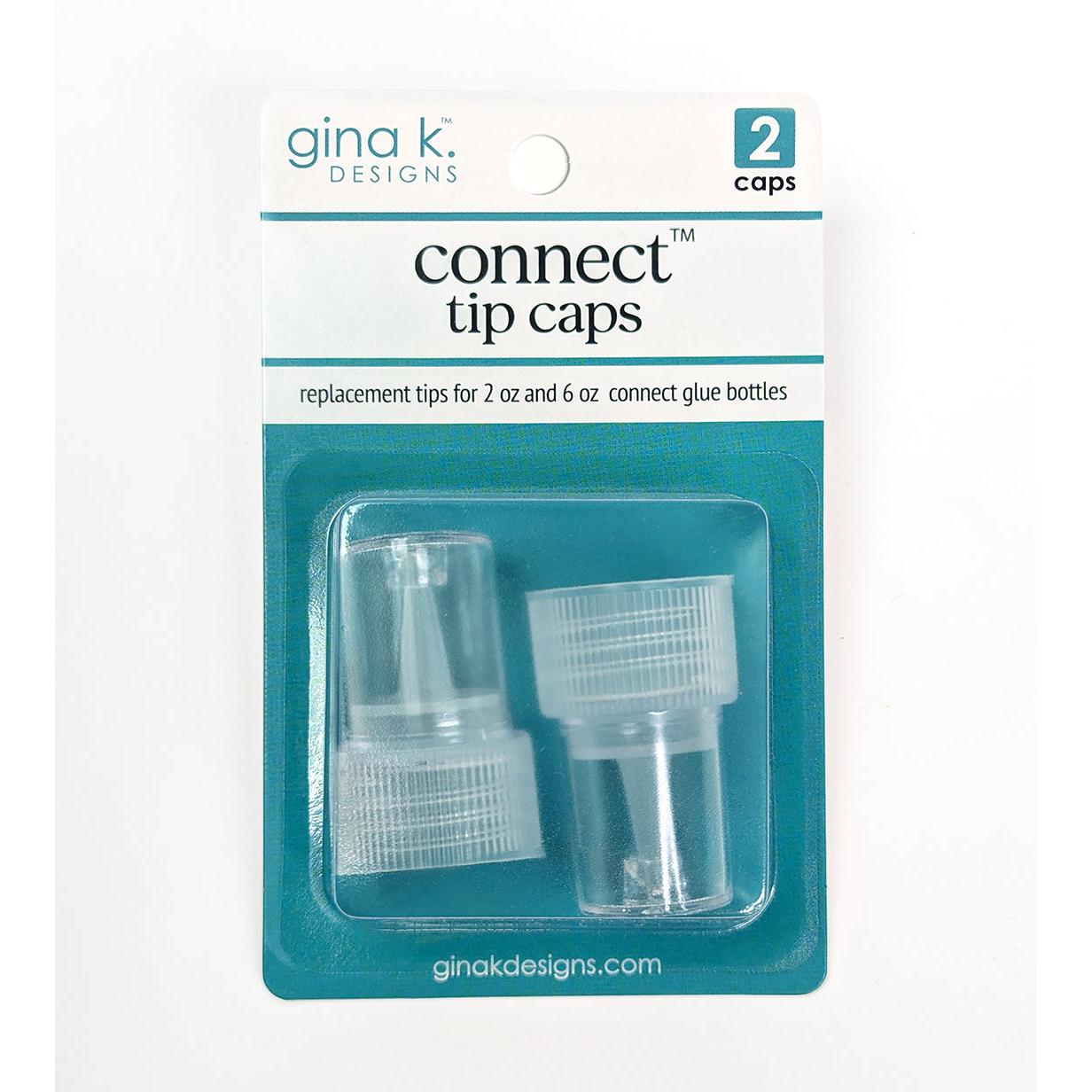 Gina K. Designs - Connect Glue - Tip Caps-ScrapbookPal