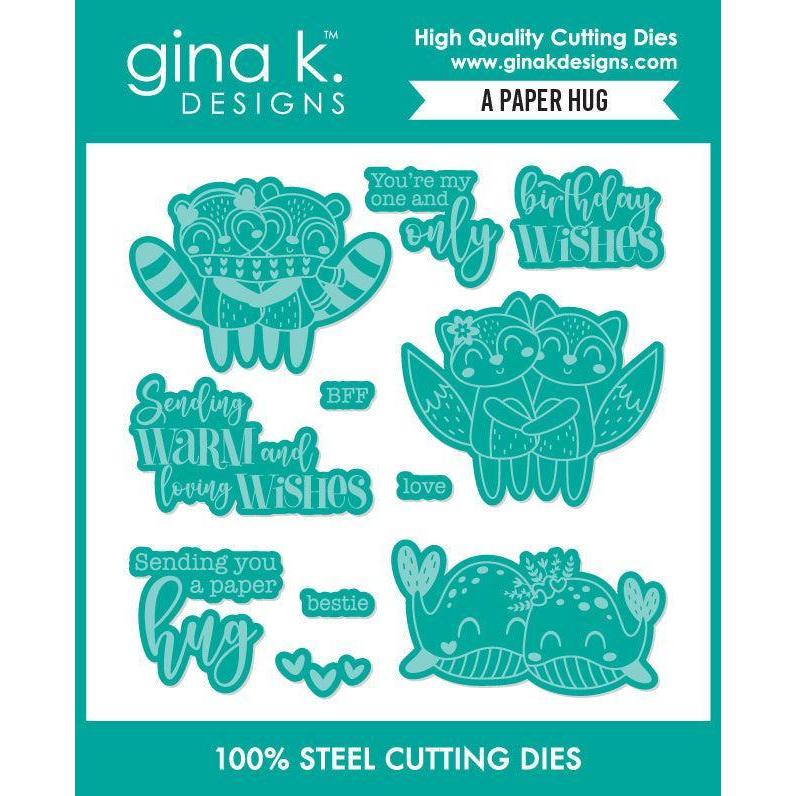 Gina K. Designs - Dies - A Paper Hug-ScrapbookPal