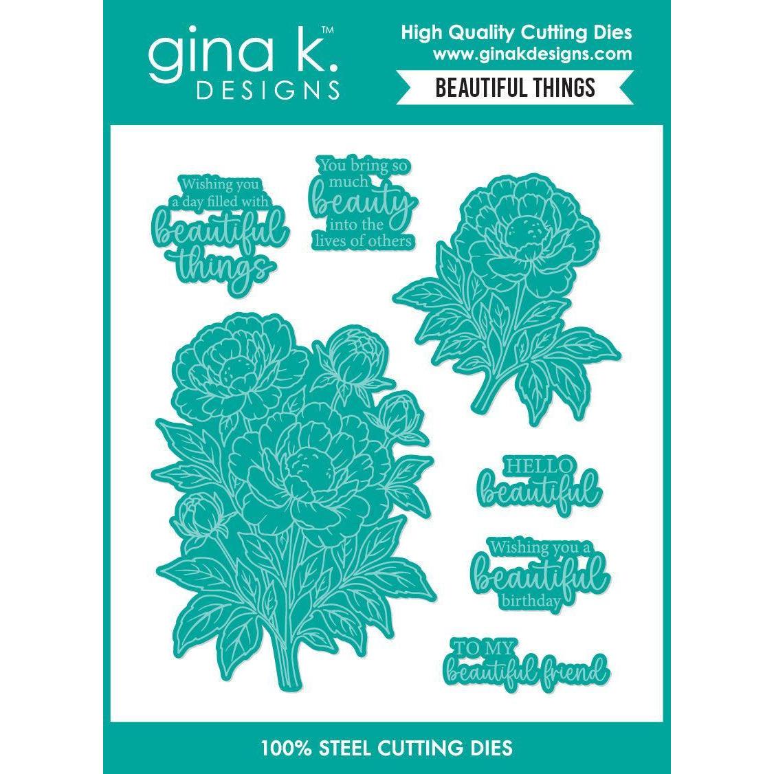 Gina K. Designs - Dies - Beautiful Things-ScrapbookPal