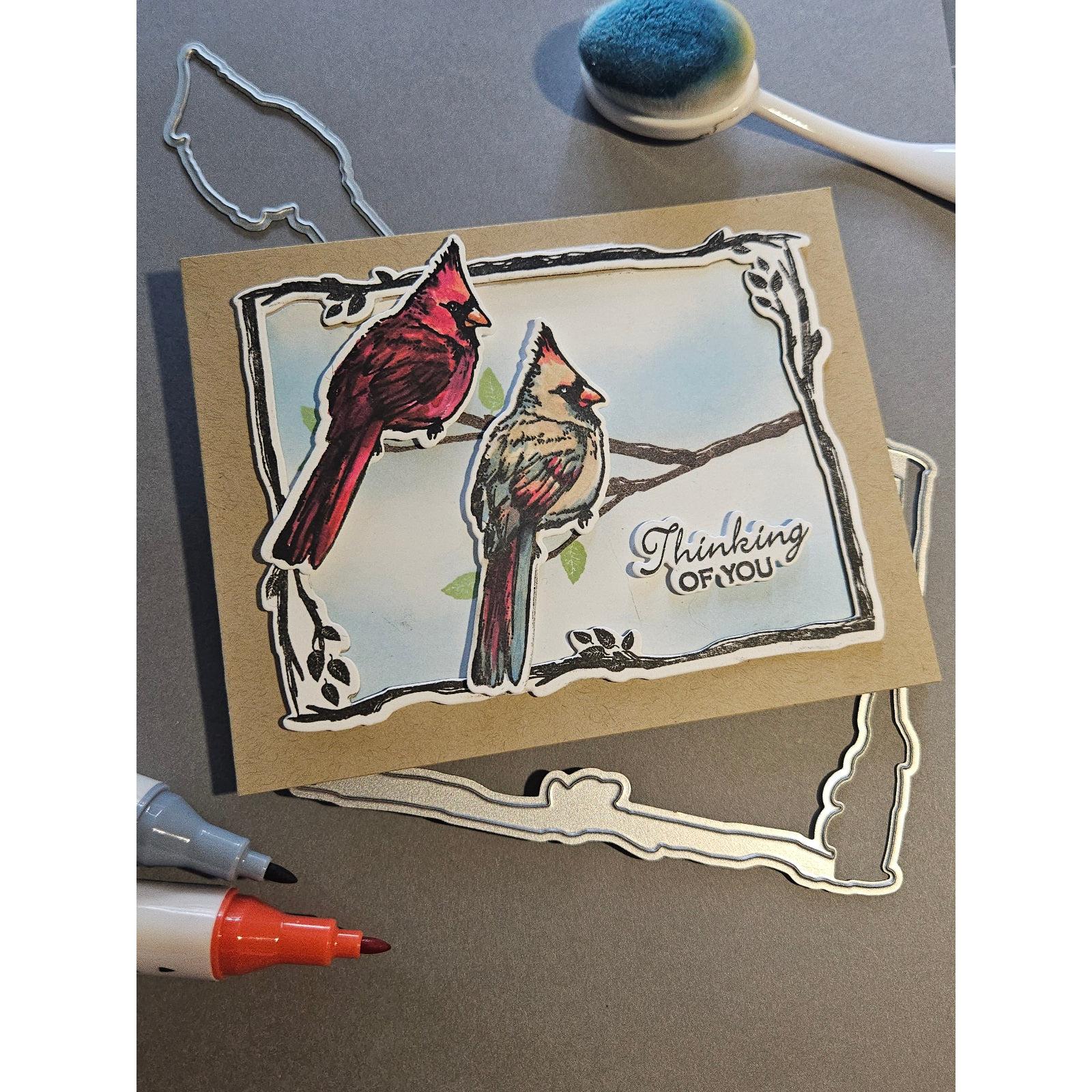 Gina K. Designs - Clear Stamps - Birds and Branches-ScrapbookPal