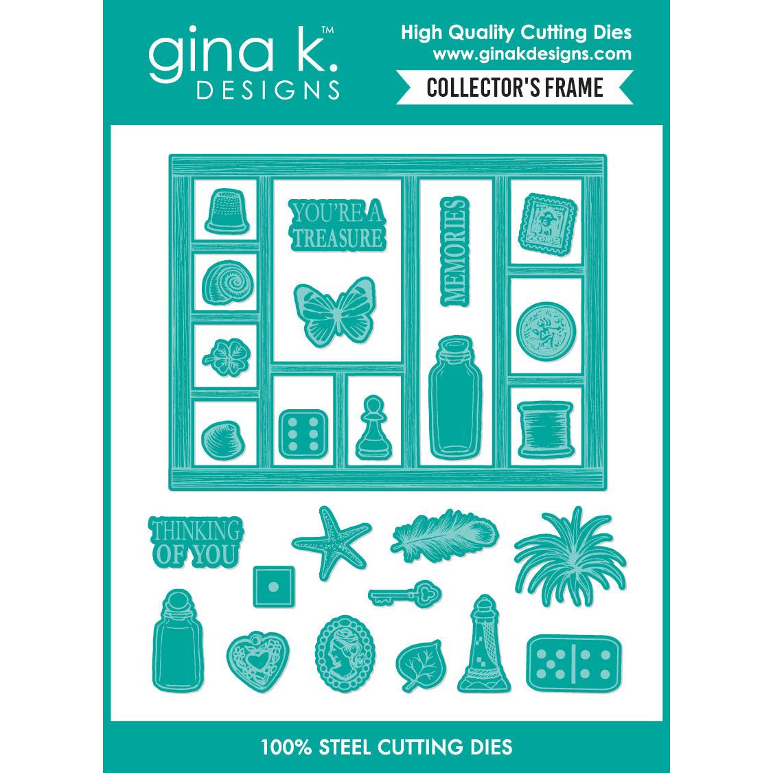 Gina K. Designs - Dies - Collector's Frame-ScrapbookPal